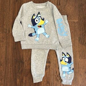 Bluey Toddler Sweatshirt and sweatpants Size 3T